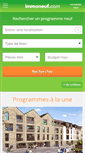 Mobile Screenshot of immoneuf.com